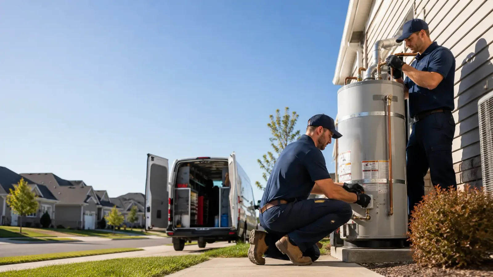 Water Heater Installation in Combined Locks, WI